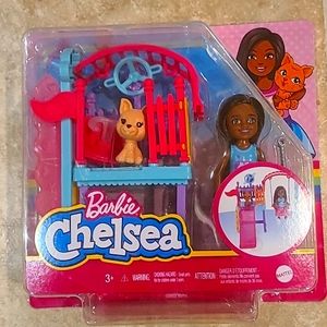 🩷NIB. Barbie Chelsea Playground and Swing playset